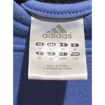 Adidas 2007-  Blue/Black Hoodie ~ Embroidered Logo  ~ Size Large Photo 3