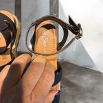 Shoe Land Stylish Black Platform Espadrilles Photo 3