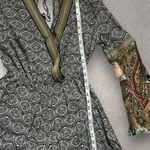 Lulumari Bohemian Patterned Romper with Flared Sleeves Photo 9