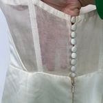 BHLDN x Amsale Olympia Gown Ivory Cream Women's Size 4 NWT FLAWS Photo 10