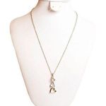 Boutique Dainty Tricolored Heart Trendy Necklace Photo 0