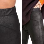 Free People NEW  Midnight vegan suede leggings Photo 4