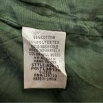 Umgee  Deep Green Floral Embroidered Mini Dress, Sz Small Photo 11