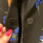 T Tahari  Black Floral Blazer Photo 2