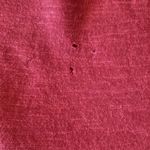 Anthropologie Swing Mixed Media Mesh Lace Jersey Top Rose Pink Size Medium *FLAW Photo 4