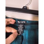 Hot Topic Blue Black Plaid Mini Skirt Sz S Skater Grunge Academia Schoolgirl Photo 2