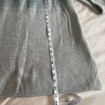 J. Jill Tunic Sweater Dress Sz LG Ombré Blue Green Gray Teacher Casual Lagenlook Photo 9