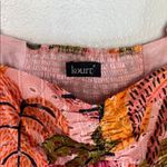 NWOT Kourt Robbie Dress Multi Palm Print M Pink Size M Photo 3