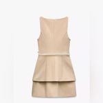 ZARA  BELTED MINI DRESS Photo 3