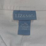White stretchy denim jacket top blouse Liz & Me woman’s size 5X NWT Photo 6