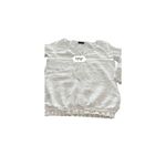 EXPRESS  white linen blouse size small Photo 2