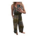 Shop Neighbor green and blue tie dye romper Size Medium Photo 2