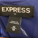 EXPRESS •  • NWOT Women’s long sleeved Blue Wrap Dress Photo 2