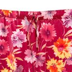 Private Luxuries | Medium | 100% Silk and Lace Pink Floral Pajama Sleepwear Set Photo 6