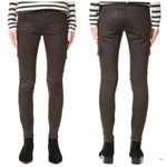 Hudson Jeans  Colby Moto Cargo Skinny Green 25 Photo 1