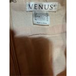 Venus womens blush light pink linen blend maxi skirt sz 2 Photo 3