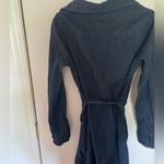 A New Day Denim long sleeve dress with belted waist Photo 5