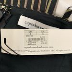 Cupcakes and Cashmere Jaiden Striped Jumpsuit Black Size 6 Photo 5