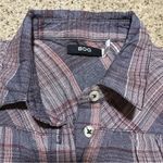 BDG Oversized Plaid  Button Up Shirt Photo 5