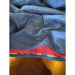 J.Crew ‎ Dress Women XS Blue Floral Embroidered Midi Preppy Boho Cottagecore Photo 12