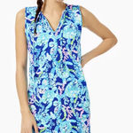 Lilly Pulitzer NWOT  Johana coverup turtle villa size large Photo 0