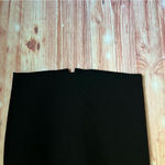 Metaphor  Black Wide Waistband Pencil Skirt Size 4 Photo 2