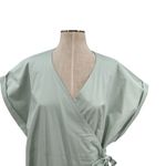 Coolibar Sunny Isles Wrap Dress Misty Aqua Blue Green Size XXL Photo 3