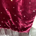 INC I.N.C. Velvet Beaded fringe wrap Photo 2
