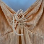 l*space L* Sirena Dress Size Small Mini Ribbed Cantaloupe Beach Resort Vacation Photo 9