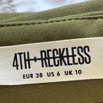 4th+Reckless Olive Green Shorts Size 6 Photo 2