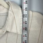 Dizzy Lizzy XL cotton blend button down drawstring top Photo 6