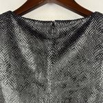 Molly Bracken  Black Textured Midi Dress Photo 5