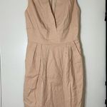 Adam Lippes Sold🎉NEW!  Peach Pink VNeck sleeveless dress Photo 0