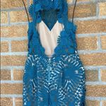 Saylor Free People X Teal Presley Lace Mini Dress medium Photo 7