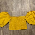 Vestique Off the Shoulder Puff Sleeve Crop Top Photo 1
