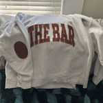 The Bar  Sweatshirt Varsity Light Grey Photo 0