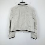 J.Crew  Lucie Lady Jacket Stretch Linen Blend Flax Ivory Preppy Retro US 6 NWT Photo 9