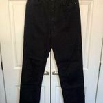 New Look Super Dark / Black Tall High Rise Raw Hem Denim Jeans Size US 6 Photo 0