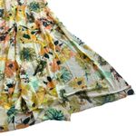 Maaji Floral Print Maxi Dress Lace-Up Open Back Stretch Beach Swimwear Small Photo 5