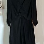 Banana Republic Black Midi Church Cocktail Party Office Dress / Size 0 Photo 1