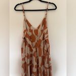 Dress Forum Boutique print orange and Cream Jumpsuit Photo 5
