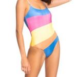 Roxy NWT Pop Surf One-Piece Swimsuit M Photo 3