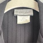 Vintage Y2K Breakin’ Loose Black Single Button Long Line Sleeveless Vest Sz 5/6 Photo 4