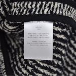 IRO Azure Fringe Blazer Jacket Open Front in Tweed Black and White Women's 38 M Photo 8