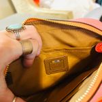 Coach  Rainbow Leather Crossbody Bag, White/Rainbow Colors Photo 3