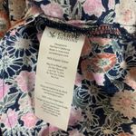 Carve Designs  Floral Organic Cotton Dress L Sleeveless Boho Garden Cottagecore Photo 3