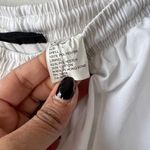 Kaelin Women's white 2 piece white with blue stripe sweatsuit size large Photo 14