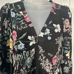 Hurley  Juniors' Midnight Garden Midi Long Sleeve Dress Size XS NWT Photo 8