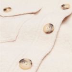 Aritzia NWOT Wilfred Free Ganna Shacket in Heather Bone Photo 10