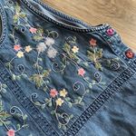 Erika VTG Denim & Embroidered Dress Photo 3